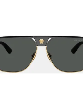 Gafas de sol VE2294 de hombre cuadrada en metal - Versace - FashionsVida