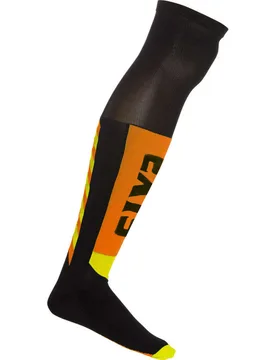 Calza Moto Lunga off-road lunga Nero Arancio taglia 35-38 - Sixs - FashionsVida