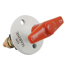 Single Pole Battery Switch 300a Red One Size unisex