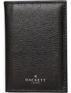 Cartera de piel clásica con logo de hombre - Hackett - FashionsVida
