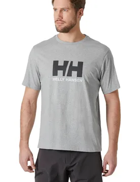 Logo 30 camiseta manga corta hombre Gris (L) - Helly Hansen - FashionsVida