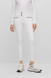 Equestrian Damen Reithose HAILEY Vollbesatz, white L