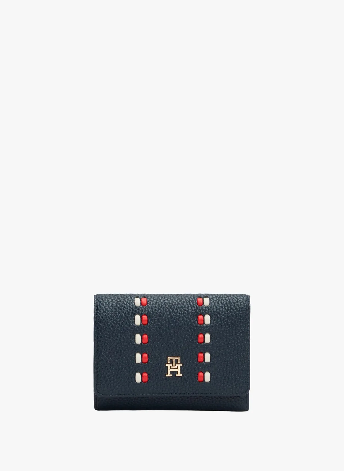 Portefeuille compact effet cuir - Tommy hilfiger - FashionsVida