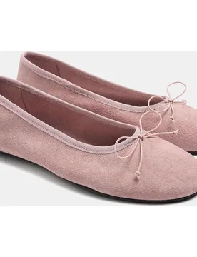 Bailarinas planas de mujer con pespuntes en liso - Parfois - FashionsVida