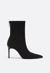 Stiefeletten mit feinem Absatz SCHWARZ 41