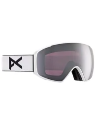Masque de ski - M4S Toric White/Perceive Sun Onyx en Silicone - Blanc
