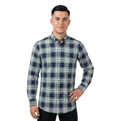 Camicia A Maniche Lunghe 15098920 Dark Leaf S