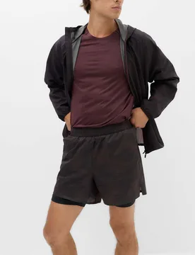 Stormwear™ Two Layer Mid Length Shorts Mulberry male - Goodmove - FashionsVida