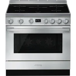 Cocina compacta 90 cm, placa inducción 5 zonas y horno eléctrico - CPF9IPX