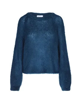 Pullover ROSIE petrol L damen - AMERICAN DREAMS - FashionsVida