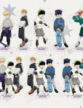 Mob Psycho 100 Anime Figure Shigeo Kageyama Reigen Arataka Teru Acrylic Stand 15cm Model Plate Desk Decor Toy Gift Keychain - Aliexpress - FashionsVida