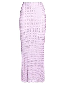 Maxi-Rock Damen Lila 32 Damen - SELF-PORTRAIT - FashionsVida