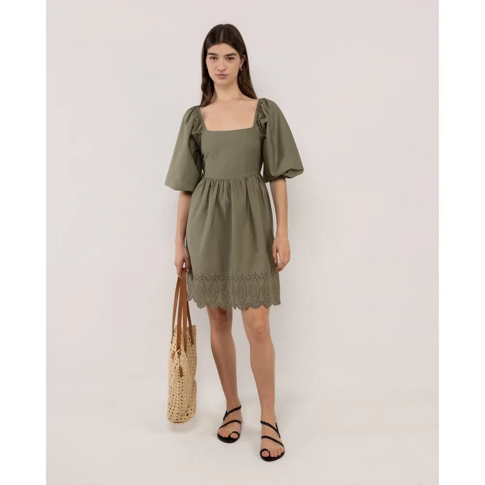 Vestido de mujer de algodón corto - El Ganso - FashionsVida