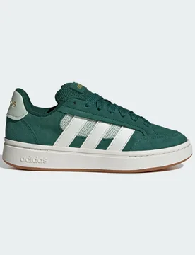 SCARPE GRAND COURT ALPHA 39 1/3 Collegiate Green / Off White / Linen Green - Adidas - FashionsVida