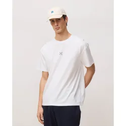 Camiseta de hombre bonfire blanca