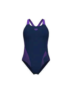 Bañador para mujer Lily azul oscuro 42 - Arena - FashionsVida
