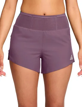 Short stretch et respirant - W Trail Df 4In Short Violet Dust Tattoo Summit White - Taille S - Nike ACG - FashionsVida