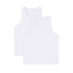 Emporio Armani Sous-vêtement Sans Manches Em005315_af24322 2 Unités White / White XL