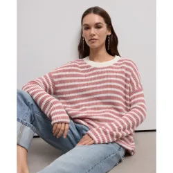Jersey de mujer de manga larga oversize