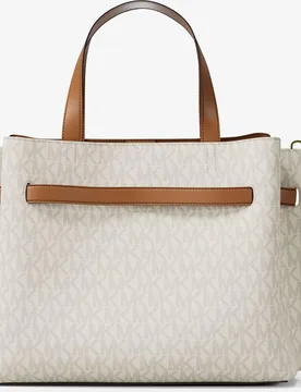 Bandolera de mujer satchel emilia mediana con logotipo - MICHAEL Michael Kors - FashionsVida
