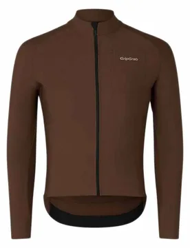 Maglia A Maniche Lunghe Pacr Thermal Brown - GripGrab - FashionsVida
