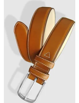 Cinturón de piel para hombre - Leyva - FashionsVida