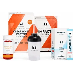Impact Week Clear Protein Bundle - Raspberry Lemonade - 20raciones - Orange Mango