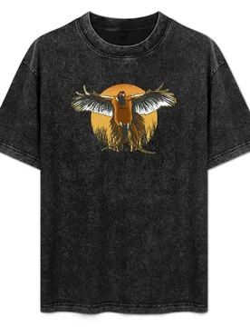Pheasant bird T-Shirt Big and Tall Loose Fit T-Shirt - Aliexpress - FashionsVida