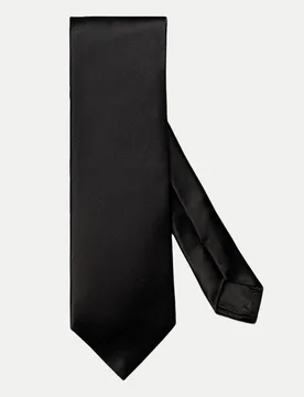 Eton Seidenkrawatte Schwarz - Eton - FashionsVida