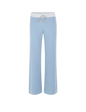 Pantaloni Jogging Fit 7/8 WELKOM azzurro 36 - Marc cain - FashionsVida
