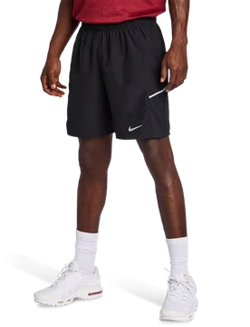 Miler Men Shorts - Black - Size L - Poly Woven - Black - Size: Large - Nike - FashionsVida