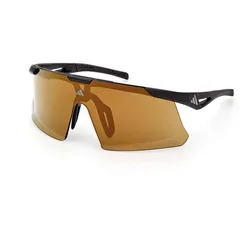 Sp0107 Sunglasses Matte Black / Brown Mirror One Size unisex