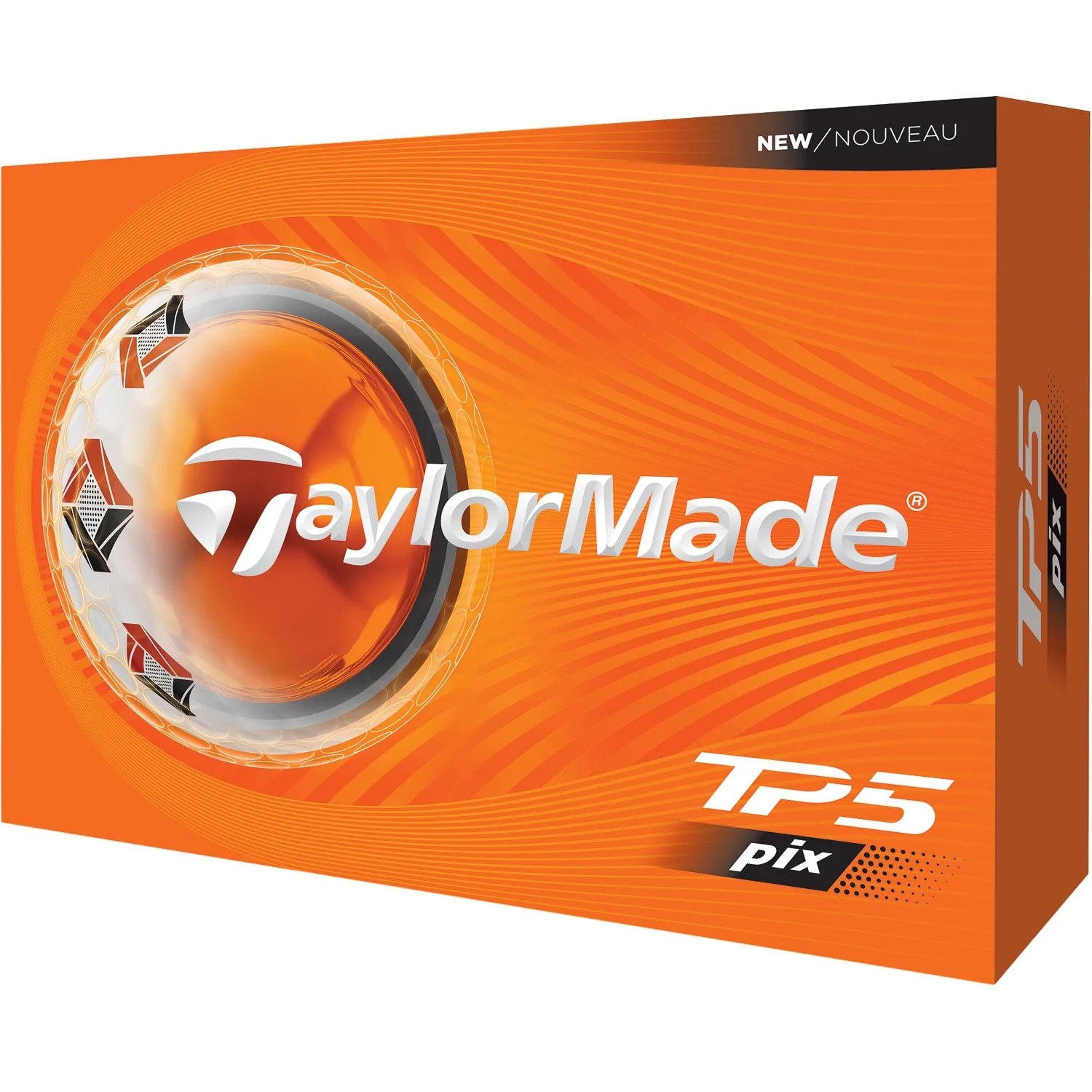 Golfbälle TP5 pix - 12er Pack, weiss - TaylorMade - FashionsVida