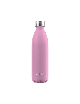 Isolierflasche - Thermosflasche 0,75l Edelstahl Blossom rosa baby - FLSK - FashionsVida