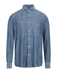 Hemd Herren Blau 39,40 Herren