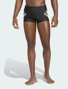 BOXER BIG BARS M Black / White - Adidas - FashionsVida