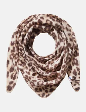 Purschoen Adria Tuch 3-Eck Braun - Purschoen - FashionsVida