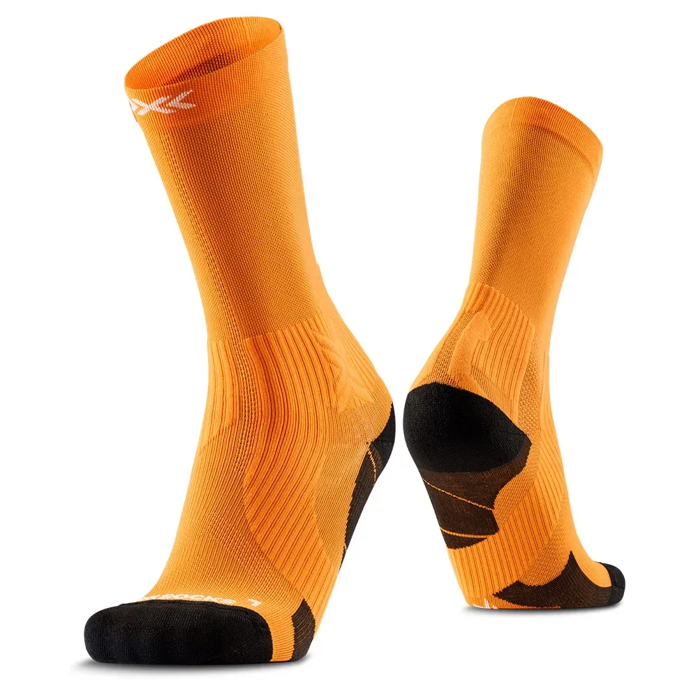 Calzini Crew Run Perform Flame Orange EU 45-47 - X-SOCKS - FashionsVida