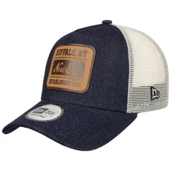 E-Frame Denim Trucker Cap by - navy - Herren - Size: One Size