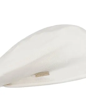 Rolled Edge Beret by - white - Damen - Size: One Size - Seeberger - FashionsVida