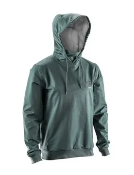Felpa Con Cappuccio Thermaflow 3.0 Spruce Green - Leatt - FashionsVida