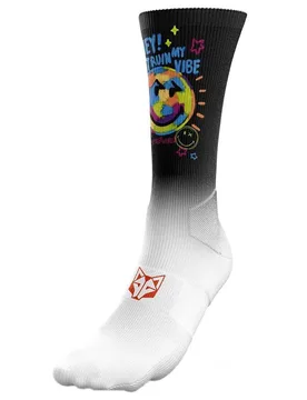 Calzini Smiley Festival Black / Multicolour EU 40-43 - OTSO - FashionsVida