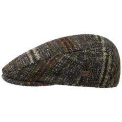 Liston Flat Cap by - olive - Size: L (58-59 cm)