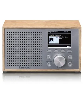 Radio Dar-017wh Wood One Size unisex - Lenco - FashionsVida