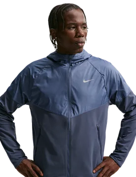 Miler Herren Trainingsoberteile - Blau - Größe S - Poly Woven Blue S - Nike - FashionsVida