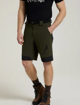 Forest Mens Trekking Shorts - Green - Green - Size: W28 - Mountain Warehouse - FashionsVida