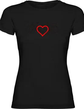 T-shirt à Manches Courtes Love - Kruskis - FashionsVida