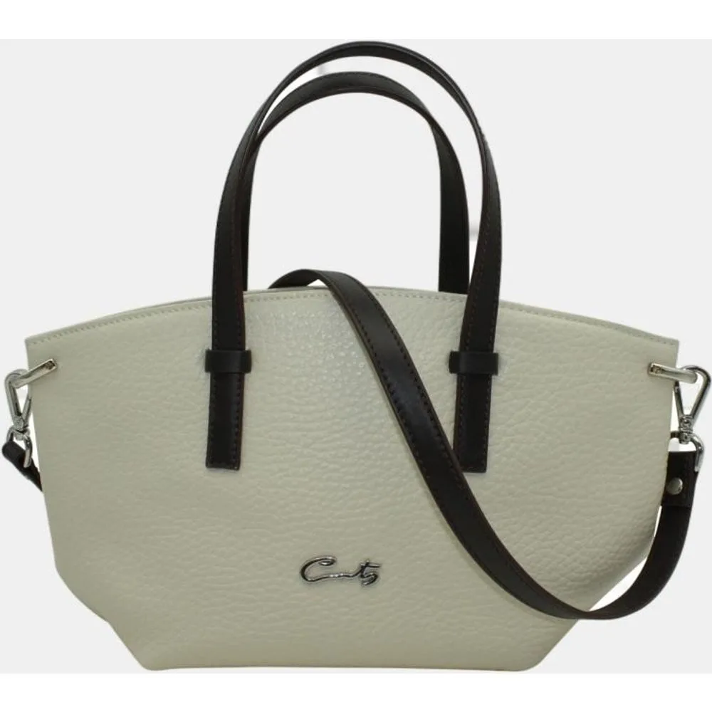Bolso shopping piel chef con cremallera y bandolera - Cats - FashionsVida
