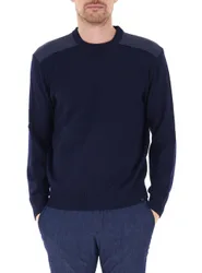 Maglione lana vergine BLU NAVY XXL