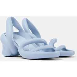 Sandalias de tacón de mujer Kobarah lisas con estética informal